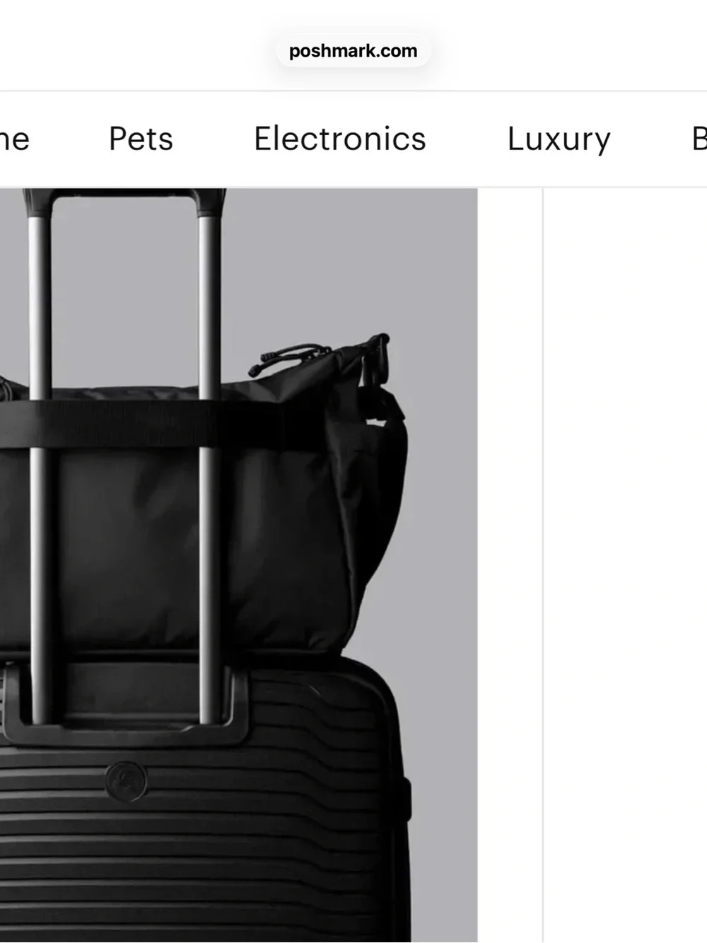 Alpaka Unisex Black Ripstop Flight Satchel/Mess Bag. Minimalist Everyday Carry